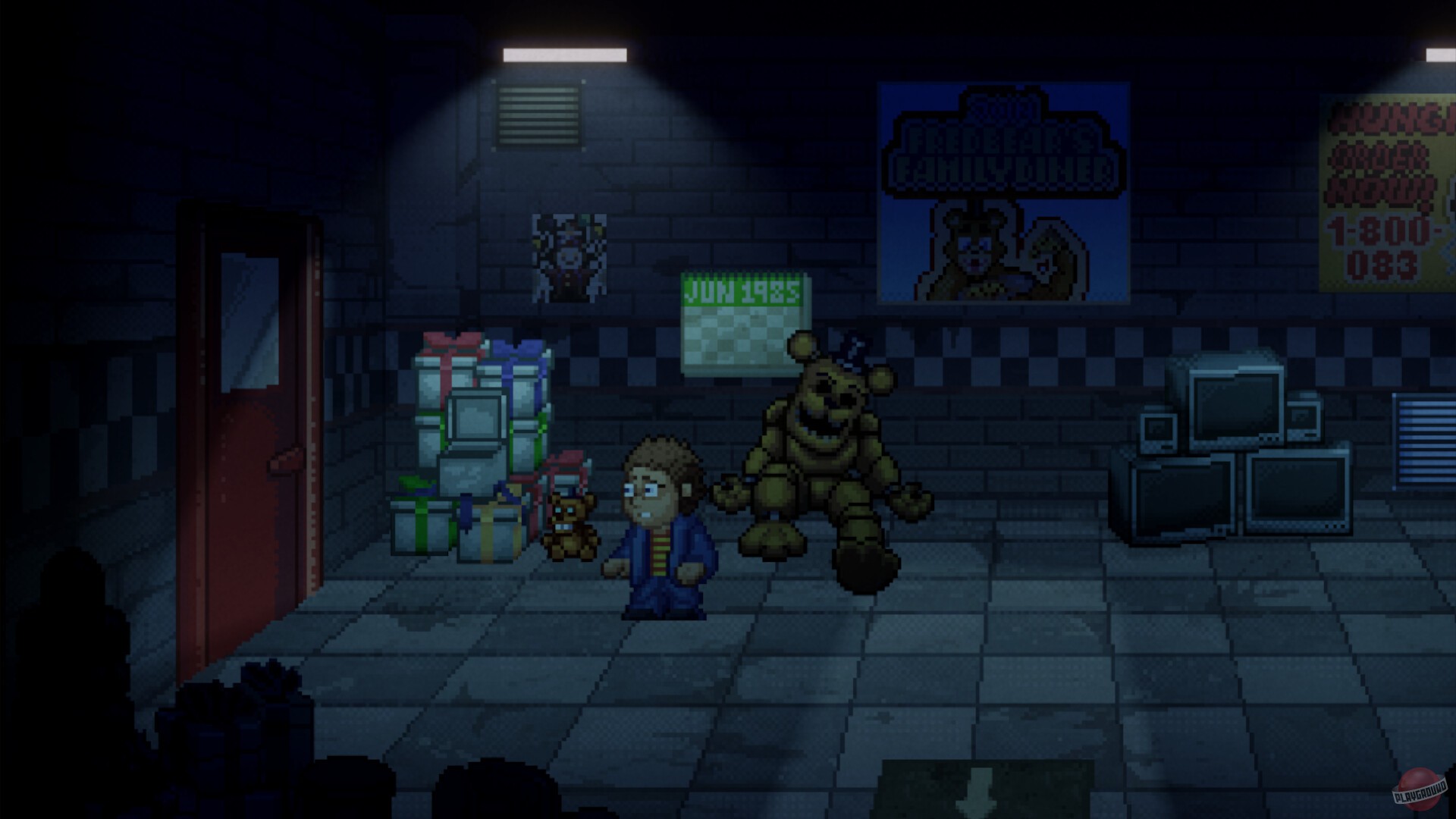 Скриншот из игры Five Nights at Freddy's: Into the Pit - 24