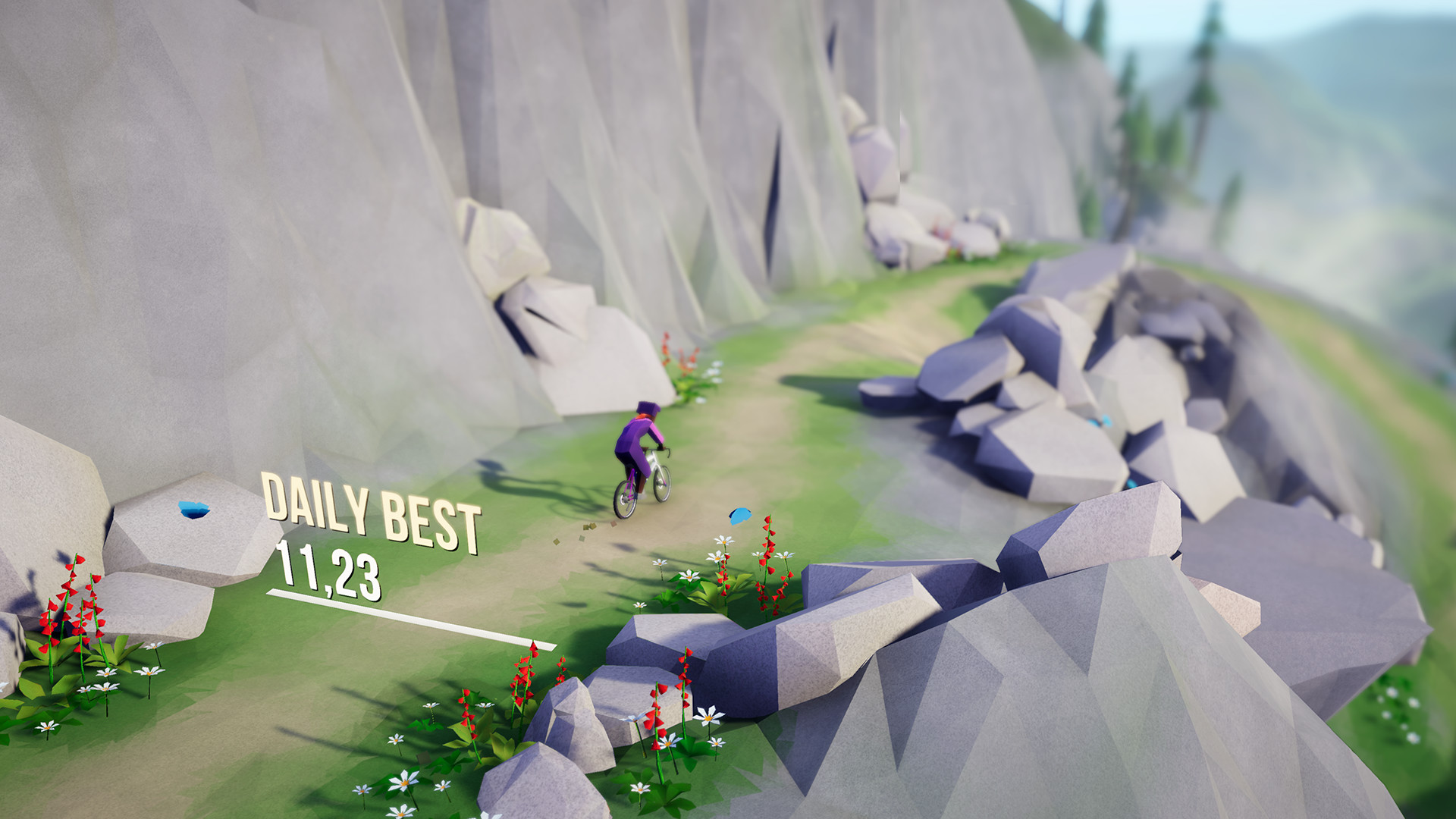 Скриншот из игры Lonely Mountains: Downhill - 3