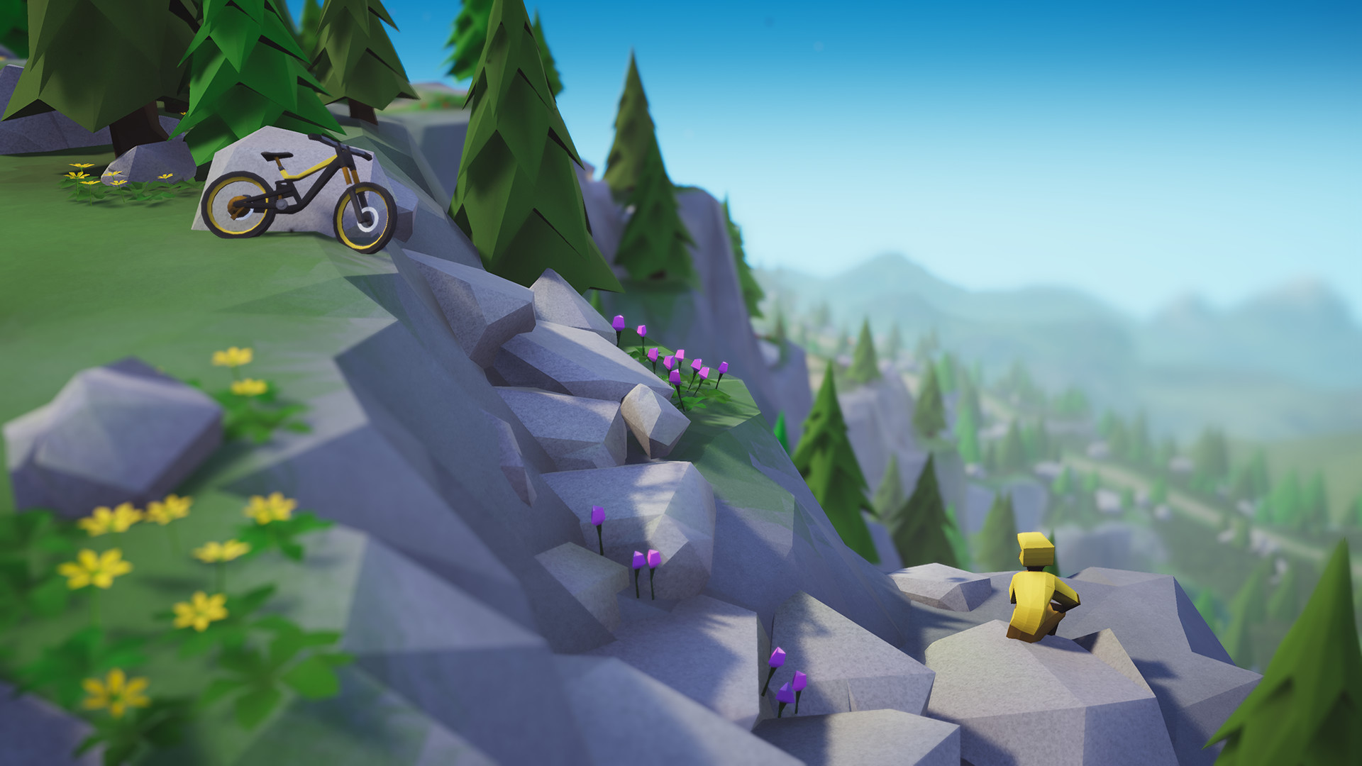 Скриншот из игры Lonely Mountains: Downhill - 5