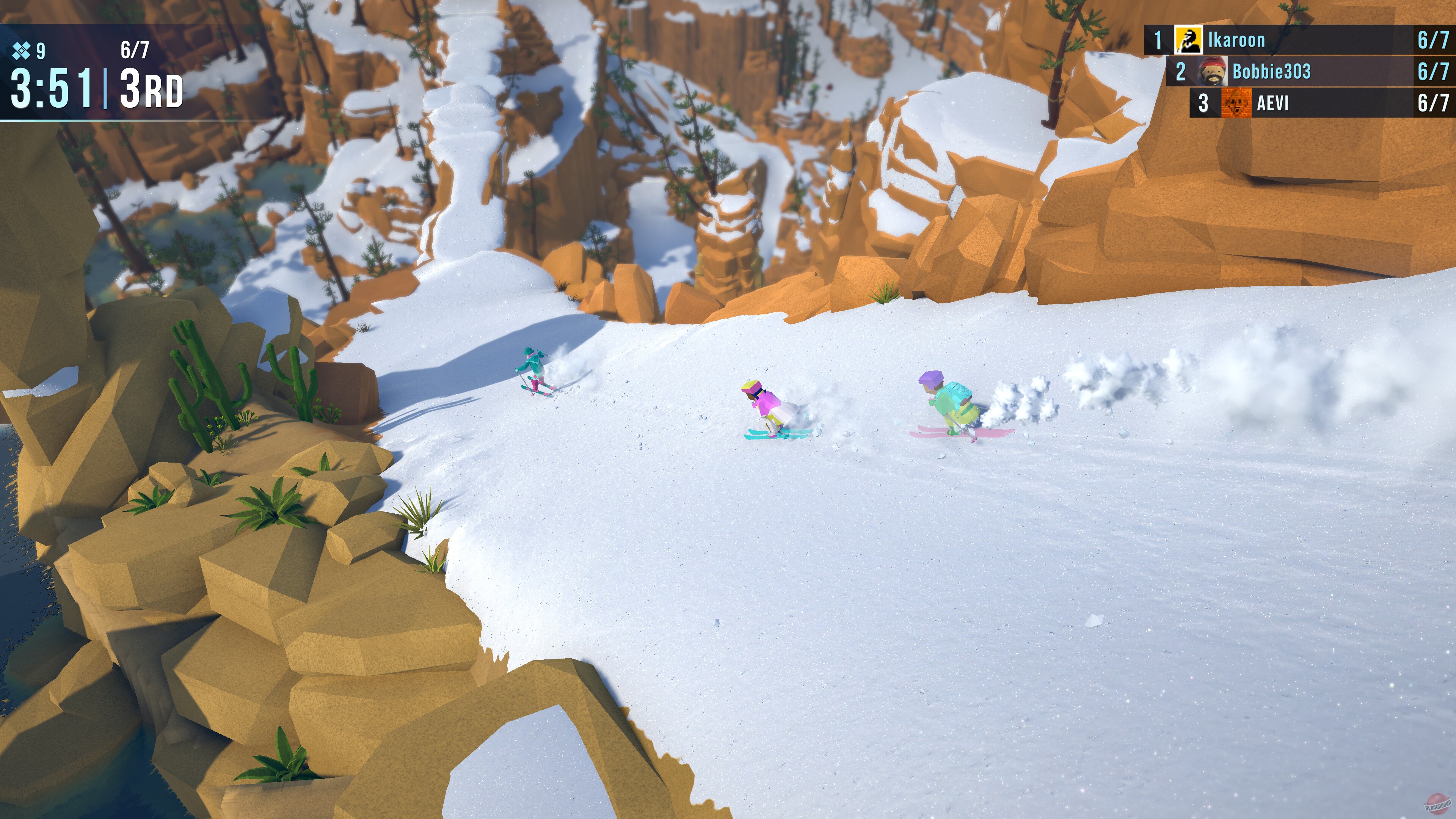 Скриншот из игры Lonely Mountains: Snow Riders - 17