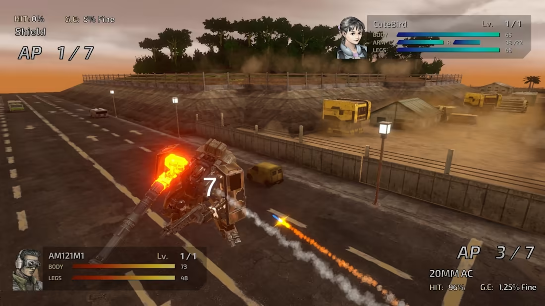 Скриншот из игры Front Mission 2: Remake - 7