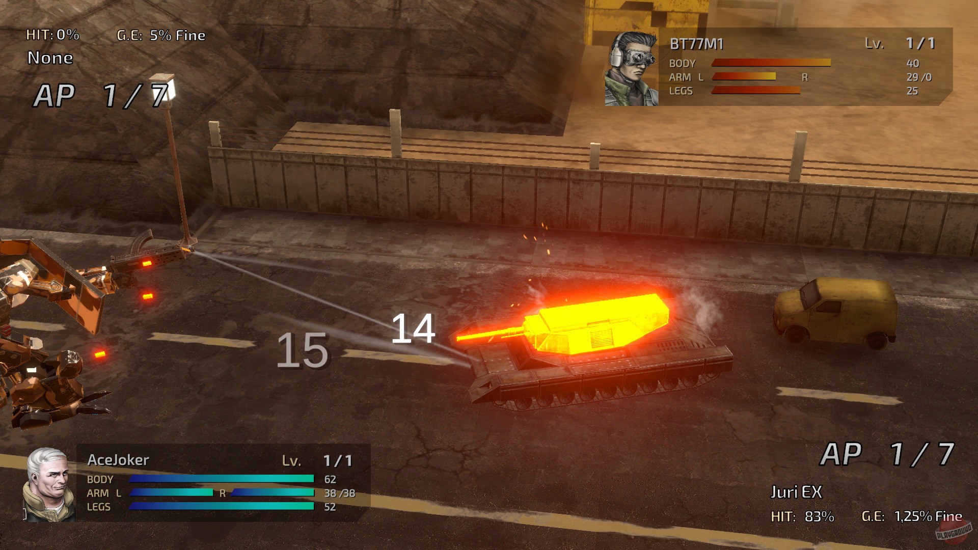 Скриншот из игры Front Mission 2: Remake - 15