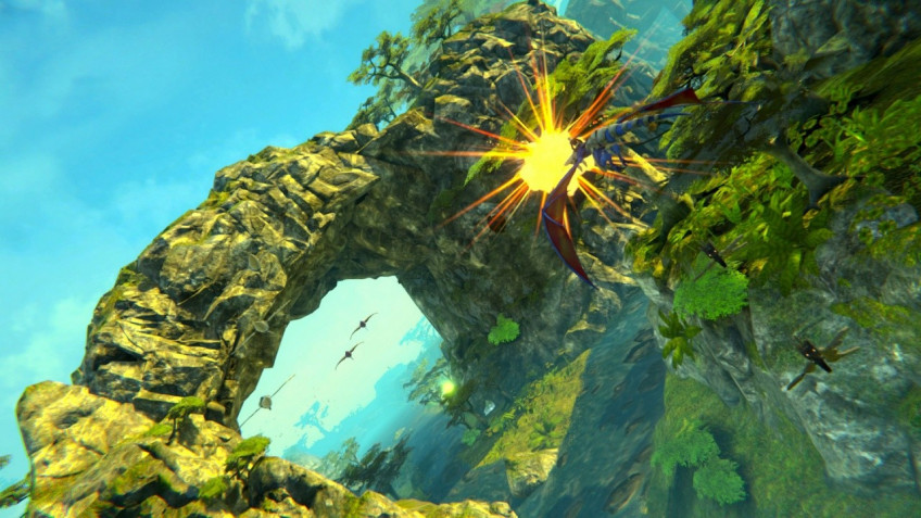 Скриншот из игры Panzer Dragoon: Remake - 4