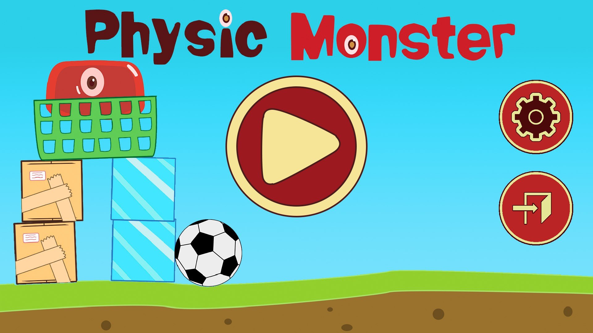 Скриншот из игры Physic Monster - 6