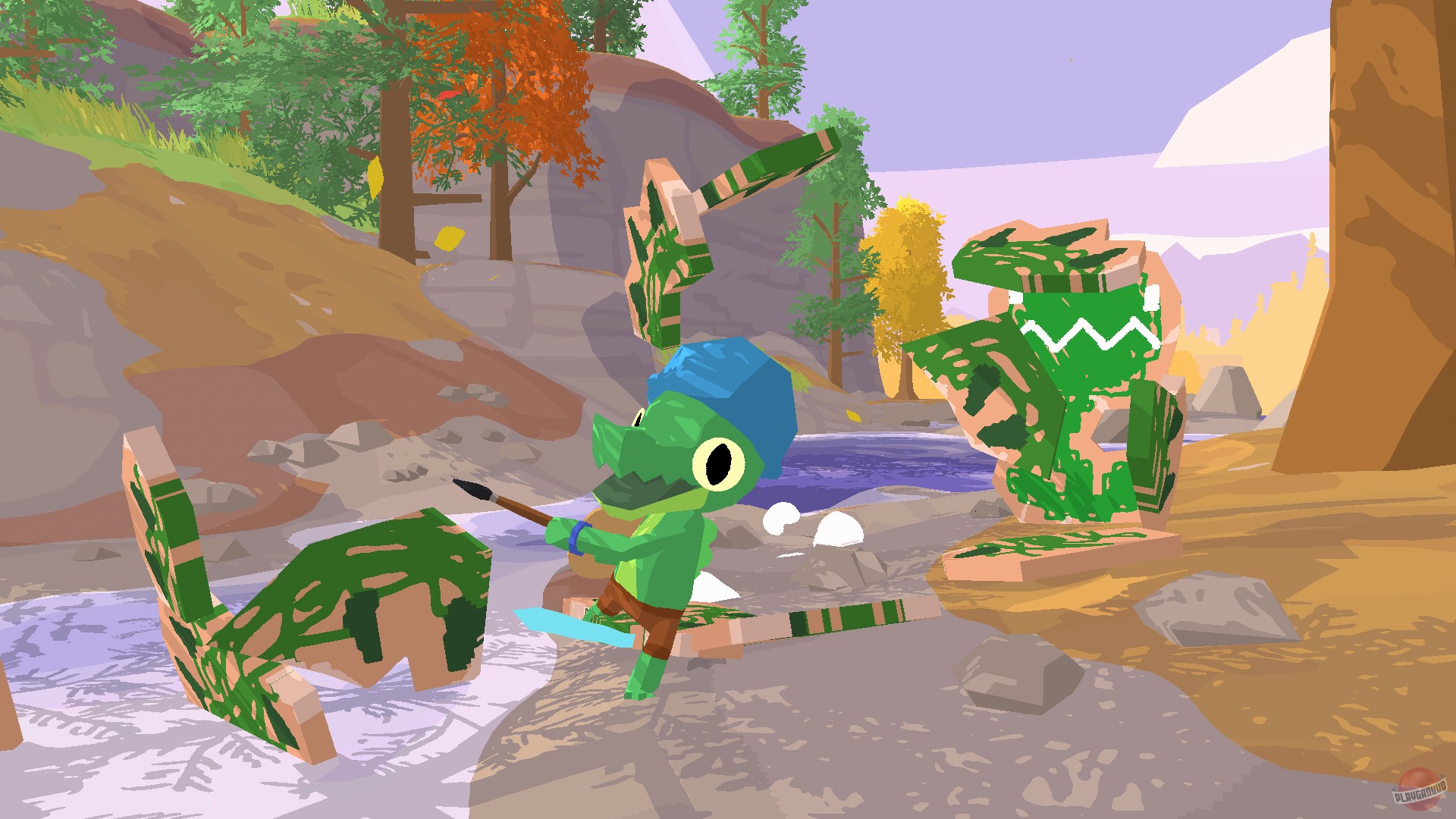 Скриншот из игры Lil Gator Game - 41