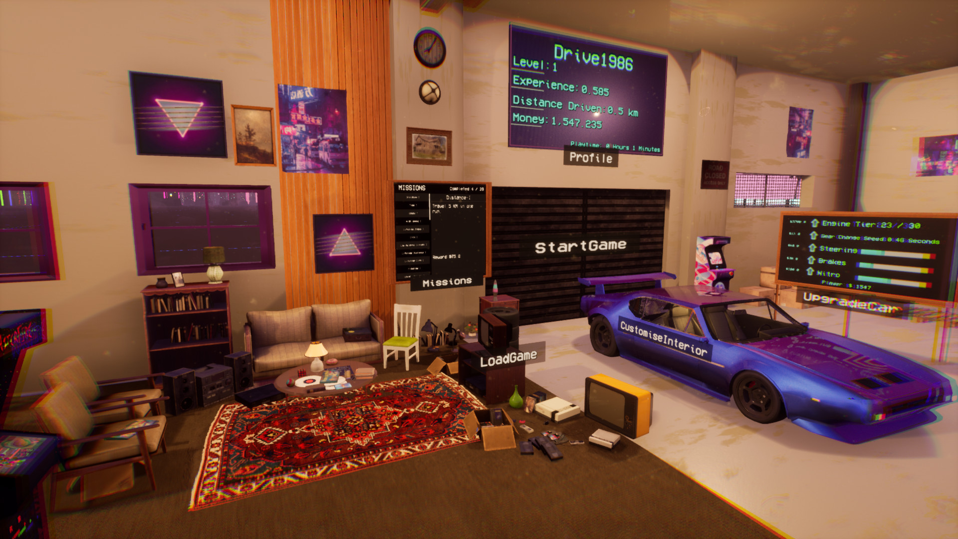 Скриншот из игры Sunset Drive 1986 - 8