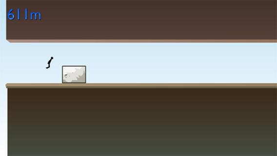 Скриншот из игры Roof Top Challenge: Crazy Stickman Run & Jump - 4