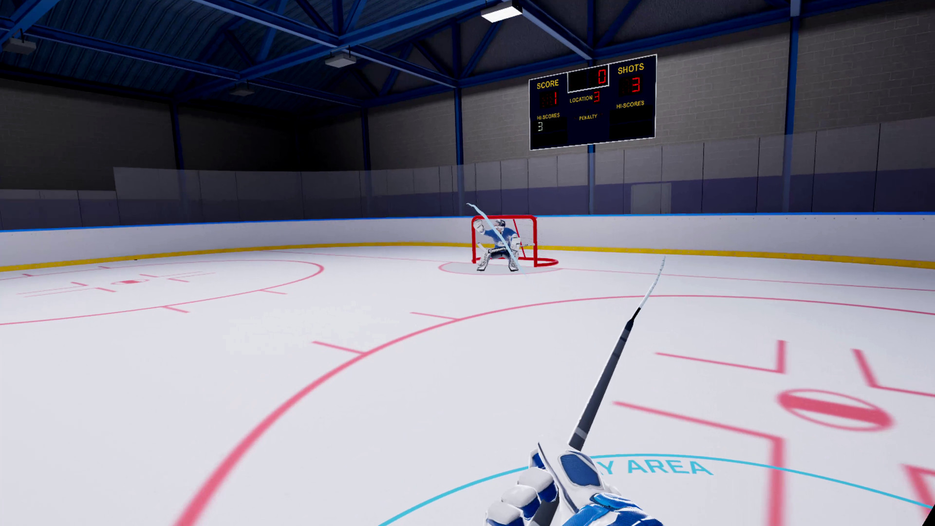 Скриншот из игры Hockey VR - 2