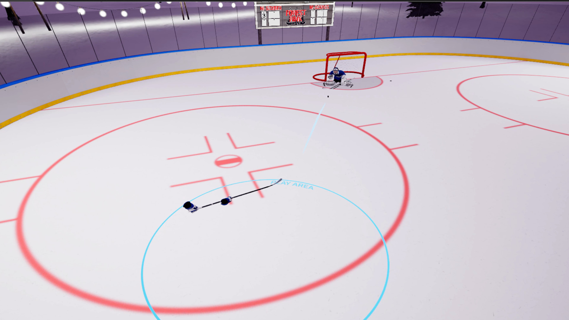 Скриншот из игры Hockey VR - 5