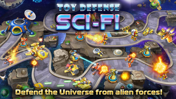 Скриншот из игры Toy Defense 4: Sci-Fi - 1