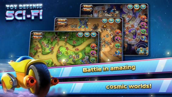Скриншот из игры Toy Defense 4: Sci-Fi - 4
