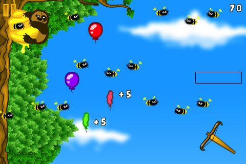 Скриншот из игры Bees vs Bear - 2
