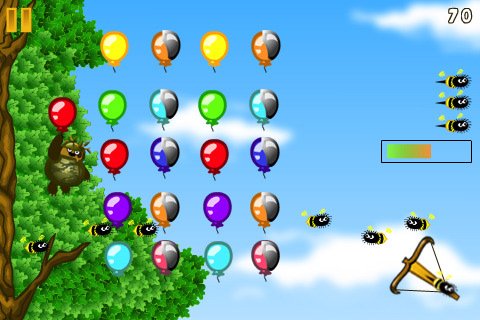 Скриншот из игры Bees vs Bear - 3