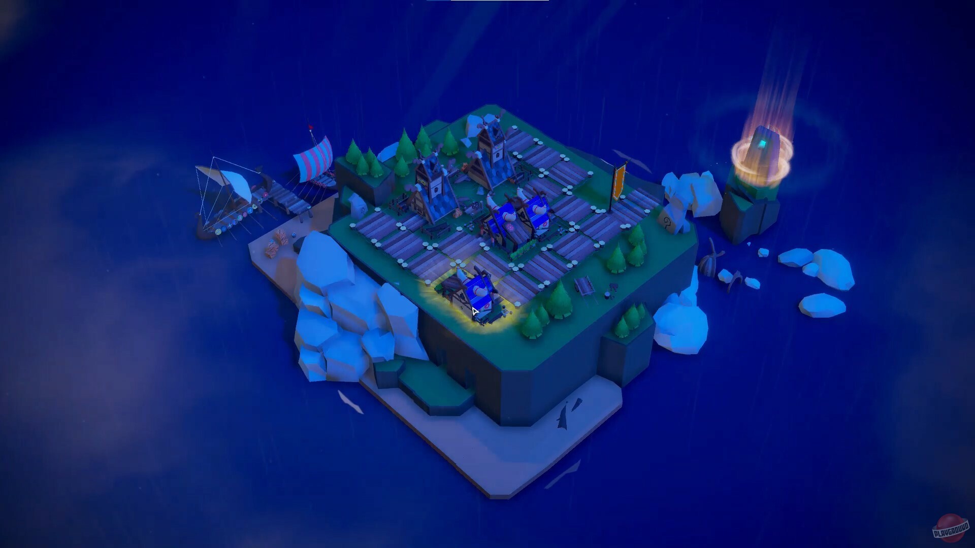 Скриншот из игры Dolmenjord - Viking Islands - 3