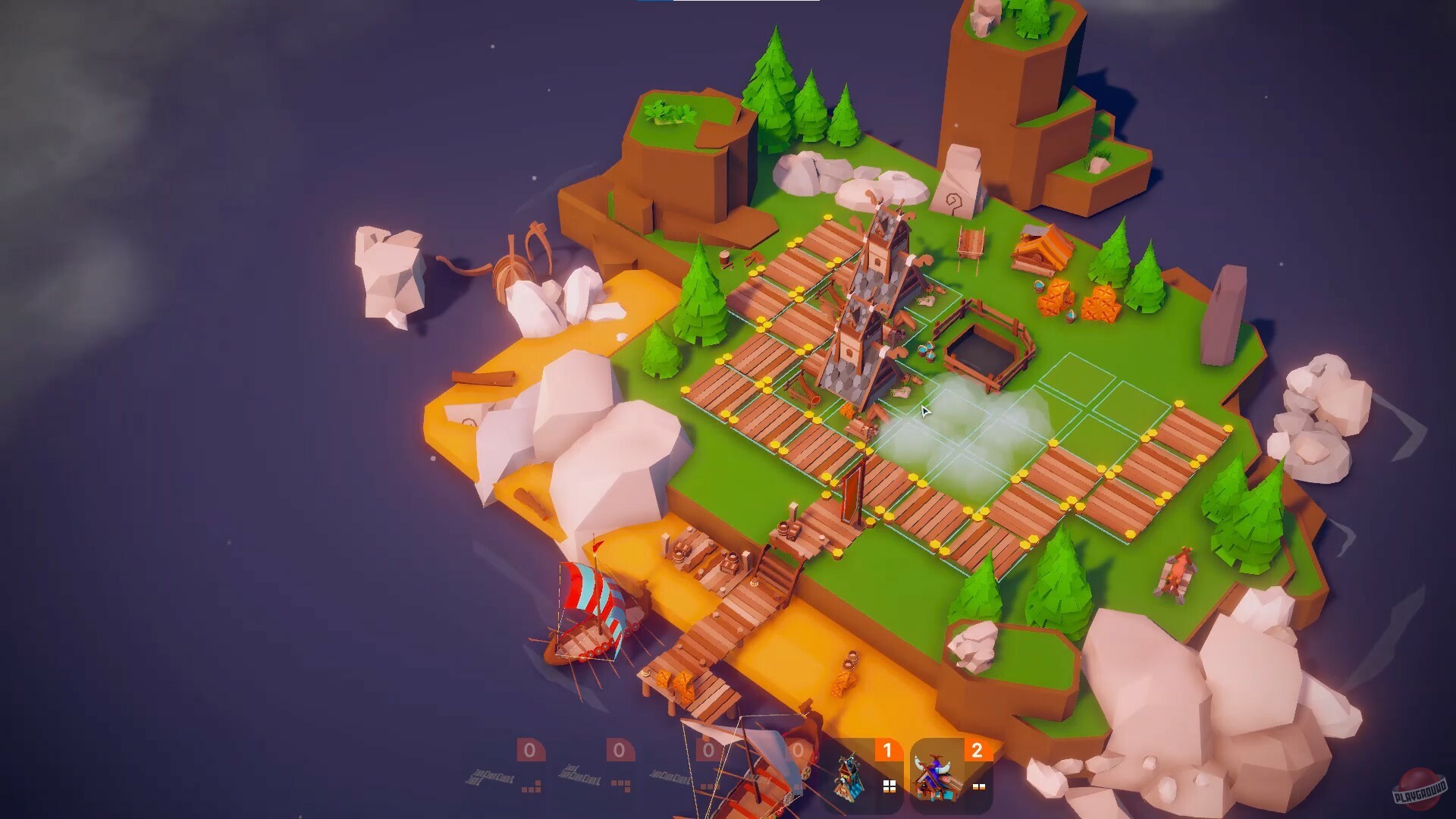 Скриншот из игры Dolmenjord - Viking Islands - 1
