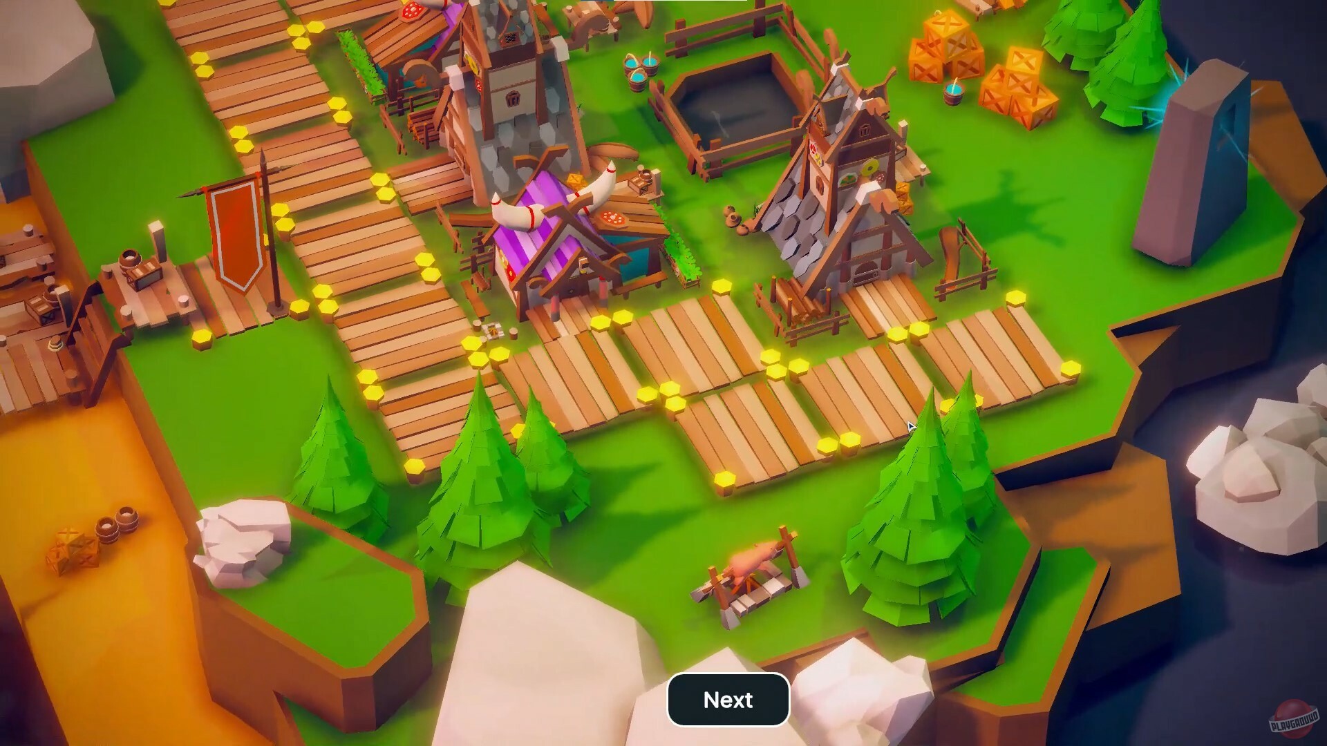 Скриншот из игры Dolmenjord - Viking Islands - 2