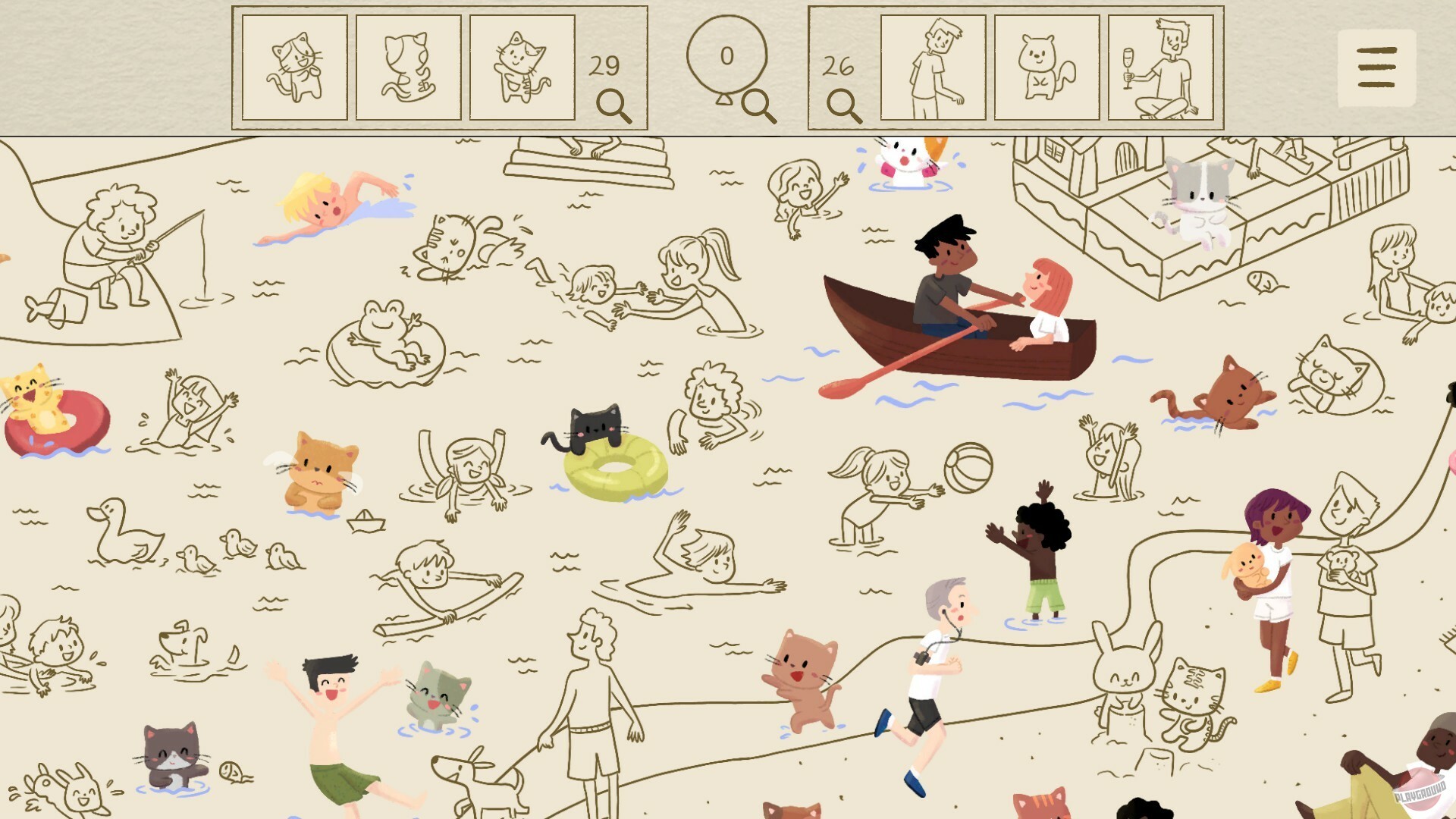 Скриншот из игры Meow Moments: Celebrating Together - 2