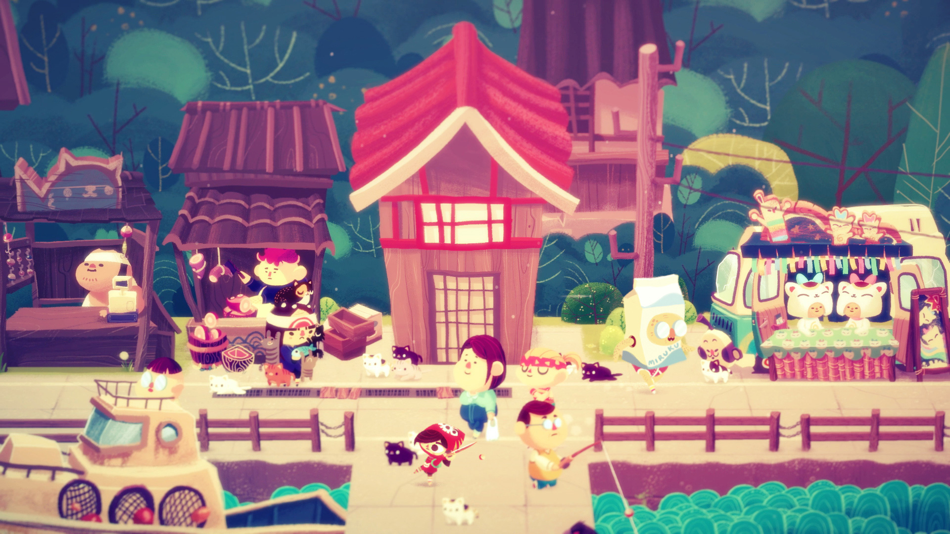 Скриншот из игры Mineko's Night Market - 15