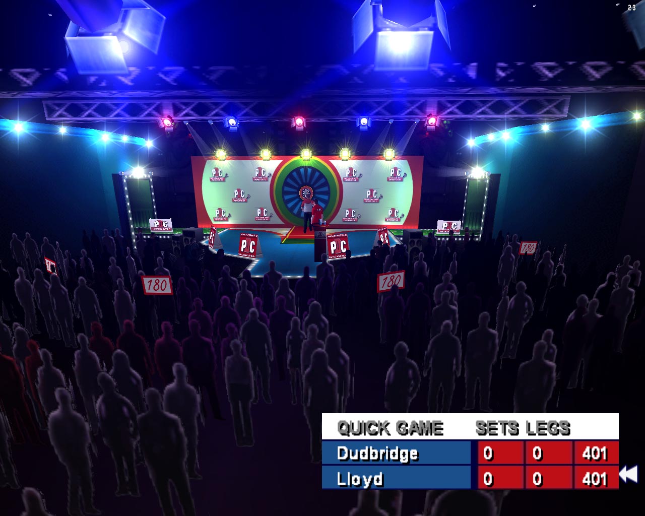 Скриншот из игры PDC World Championship Darts 2008 - 2