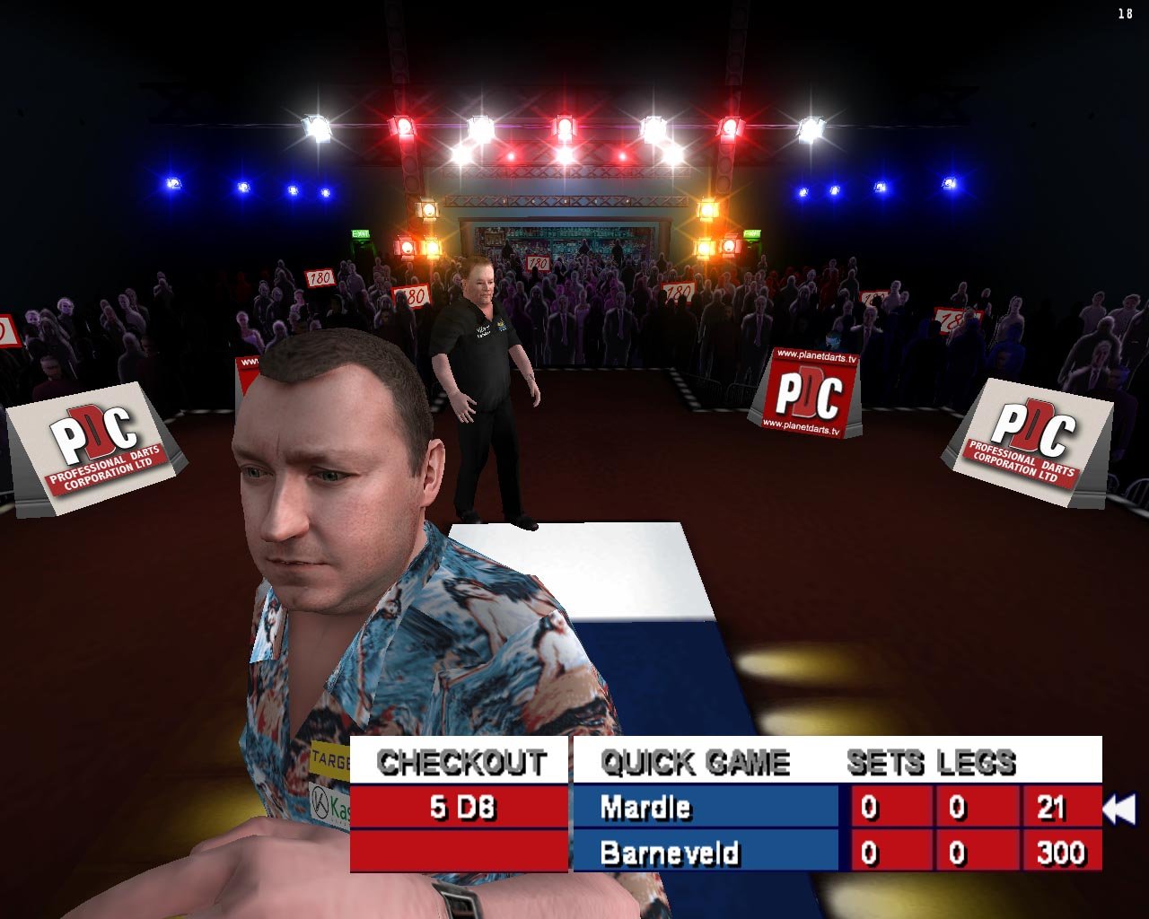Скриншот из игры PDC World Championship Darts 2008 - 5