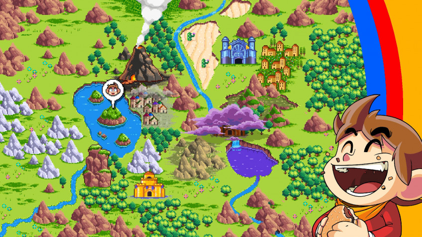 Скриншот из игры Alex Kidd in Miracle World DX - 1