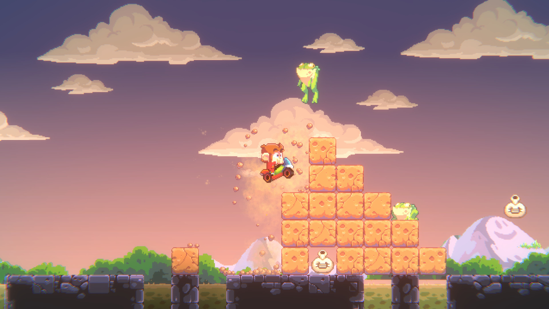 Скриншот из игры Alex Kidd in Miracle World DX - 4