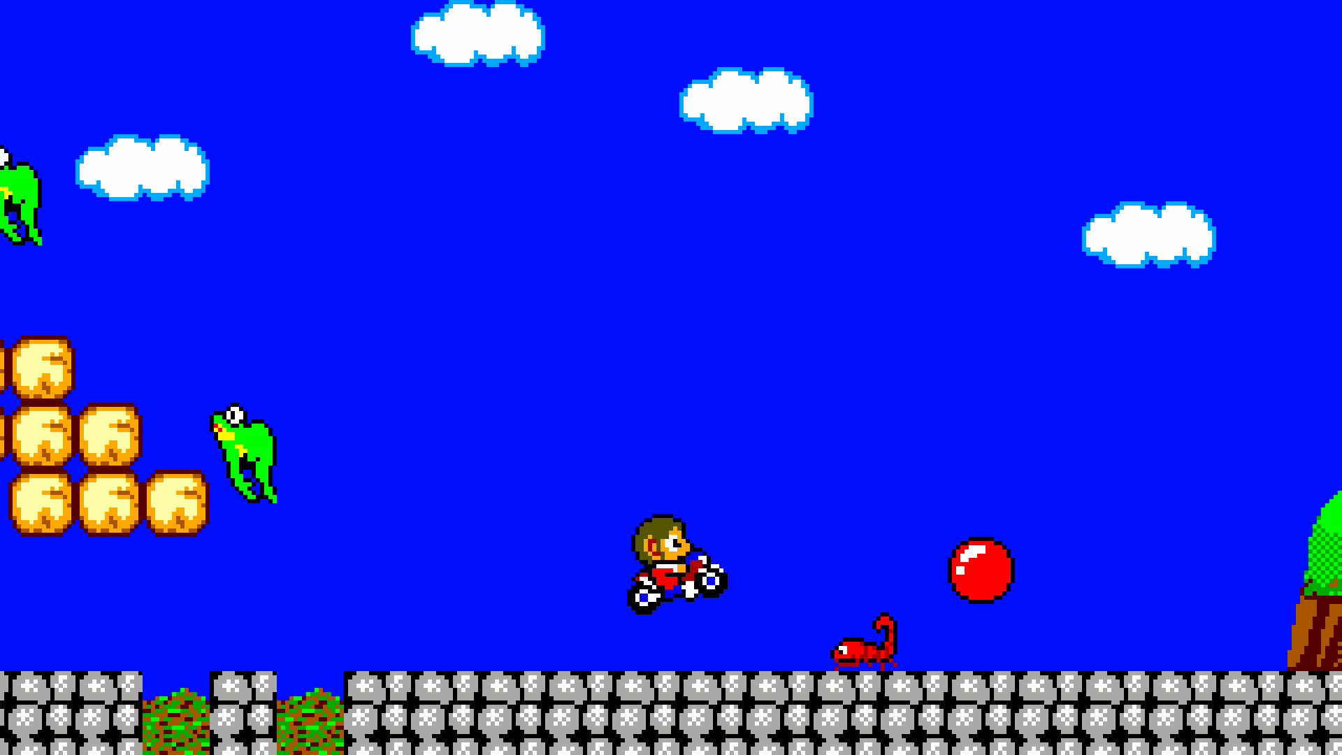 Скриншот из игры Alex Kidd in Miracle World DX - 5