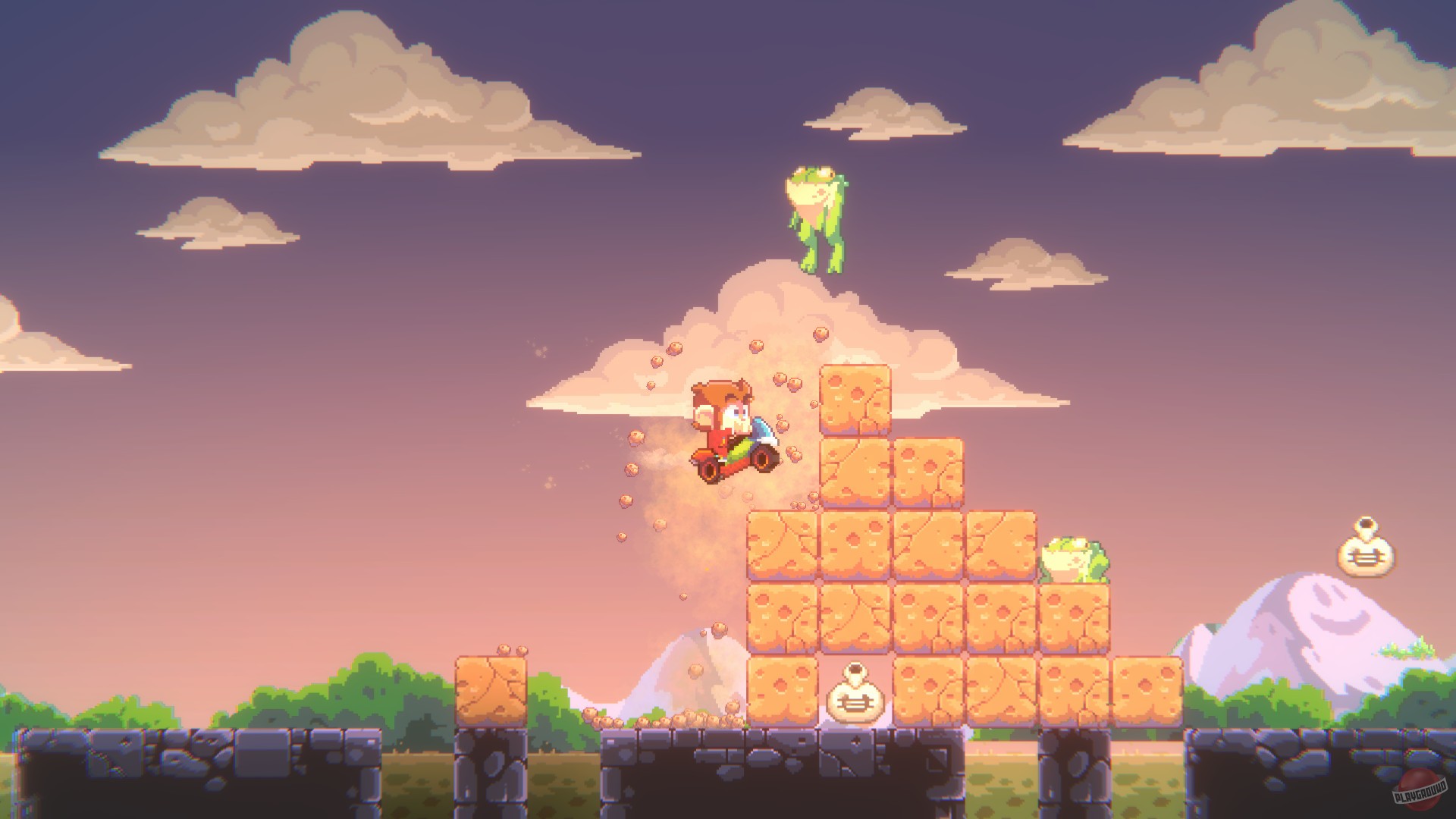 Скриншот из игры Alex Kidd in Miracle World DX - 21
