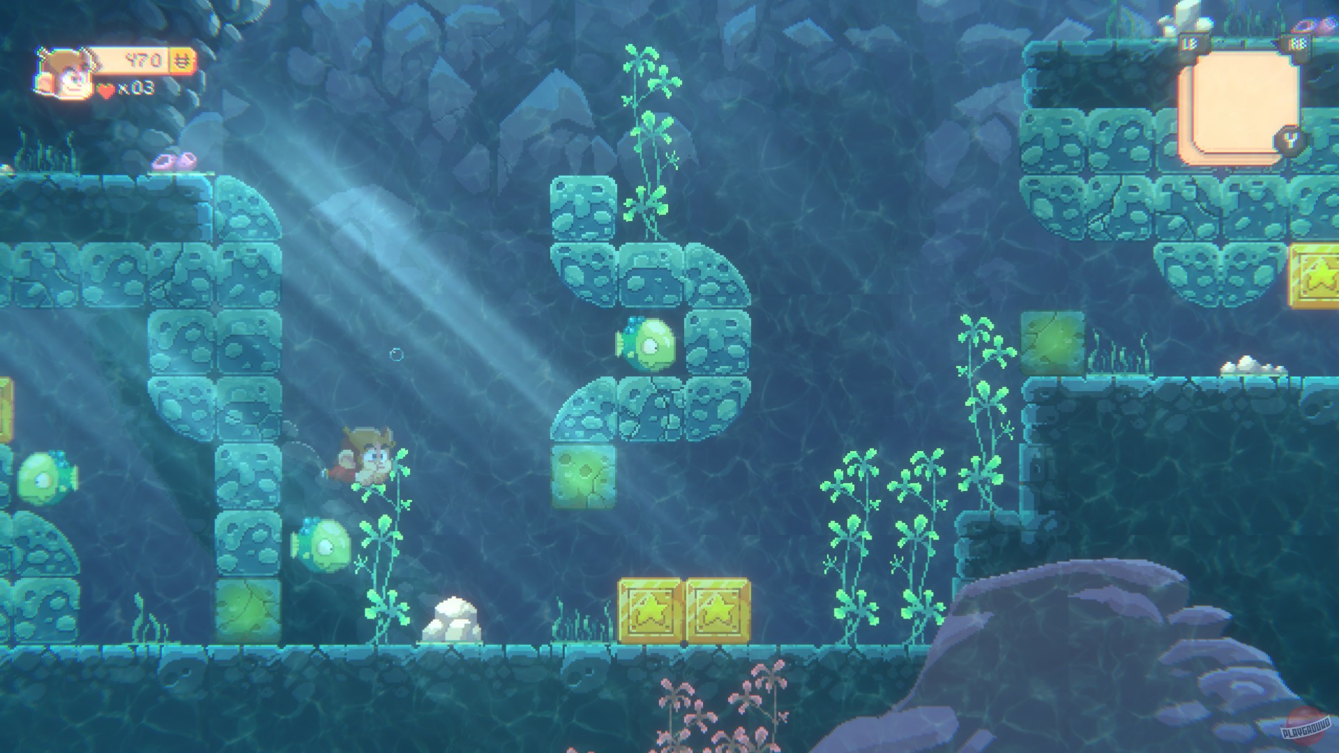 Скриншот из игры Alex Kidd in Miracle World DX - 18