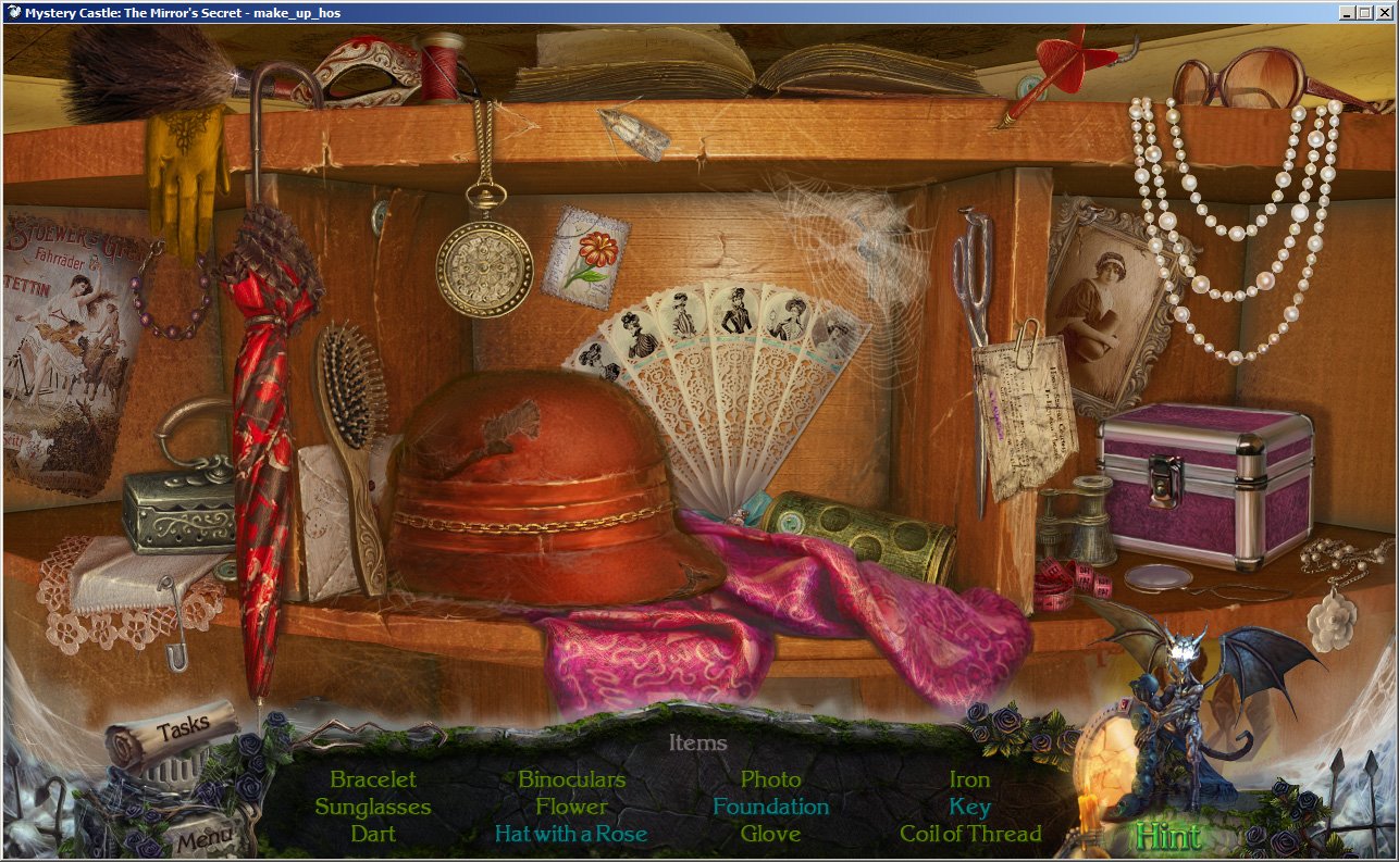 Скриншот из игры Mystery Castle: The Mirror's Secret - 4