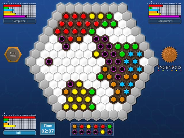 Скриншот из игры Reiner Knizia's Ingenious - 5