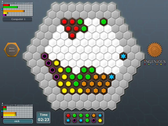 Скриншот из игры Reiner Knizia's Ingenious - 4