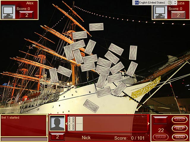 Скриншот из игры Buku Dominoes - 3