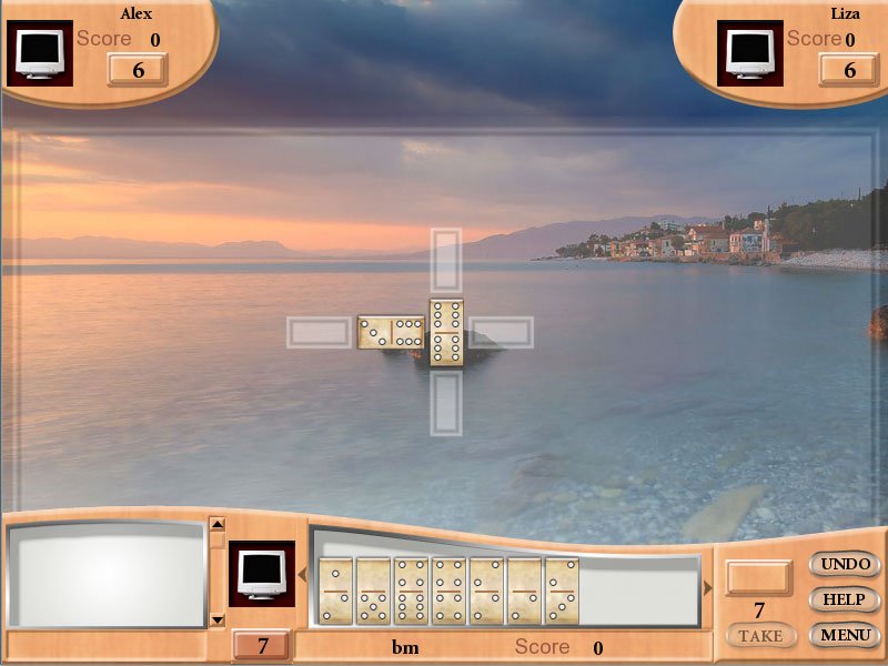 Скриншот из игры Buku Dominoes - 4