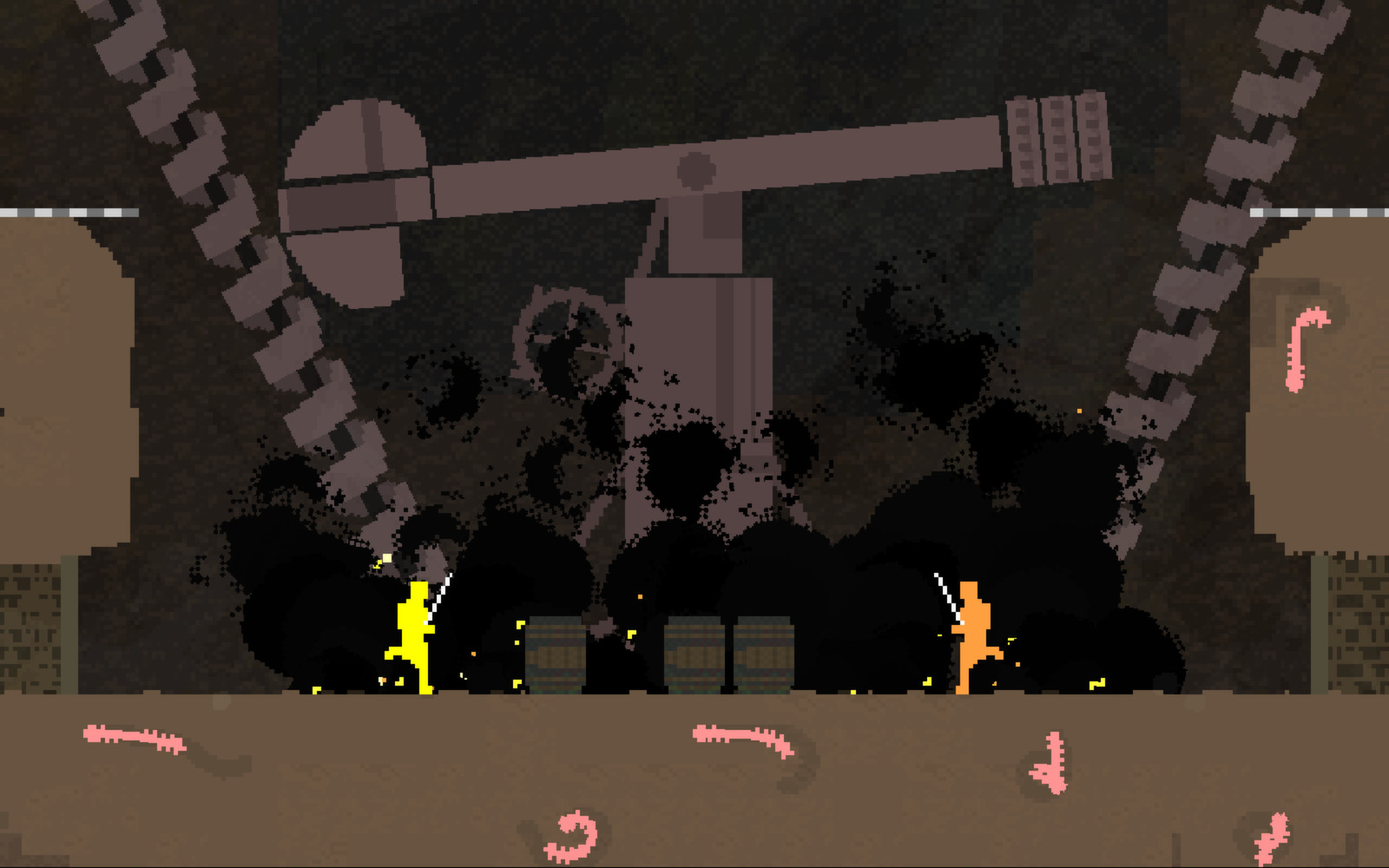 Скриншот из игры Nidhogg - 31