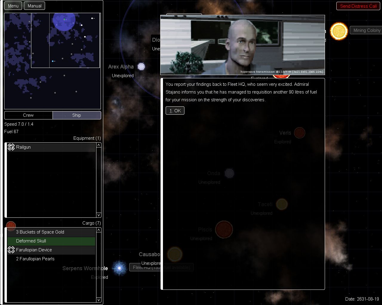 Скриншот из игры Space Exploration: Serpens Sector - 8