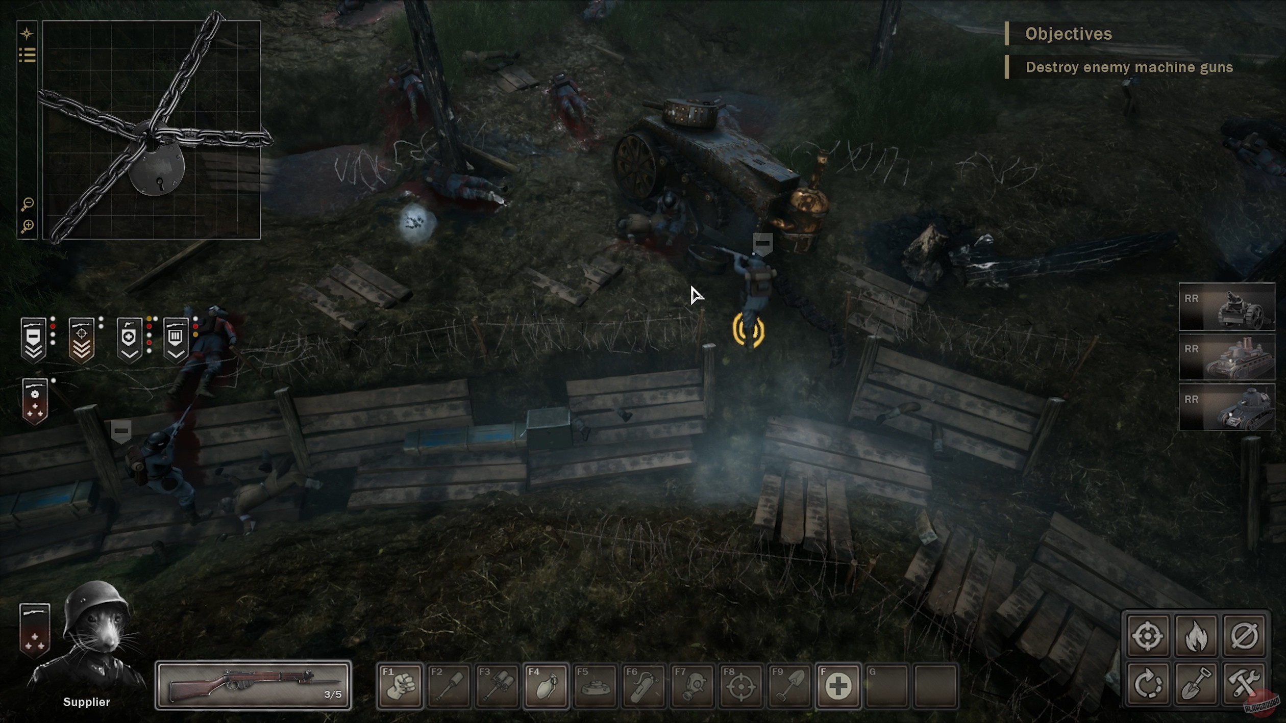 Скриншот из игры Ratten Reich - 18