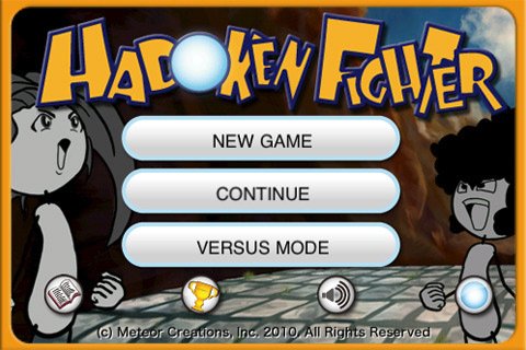 Скриншот из игры Hadoken Fighter - 1