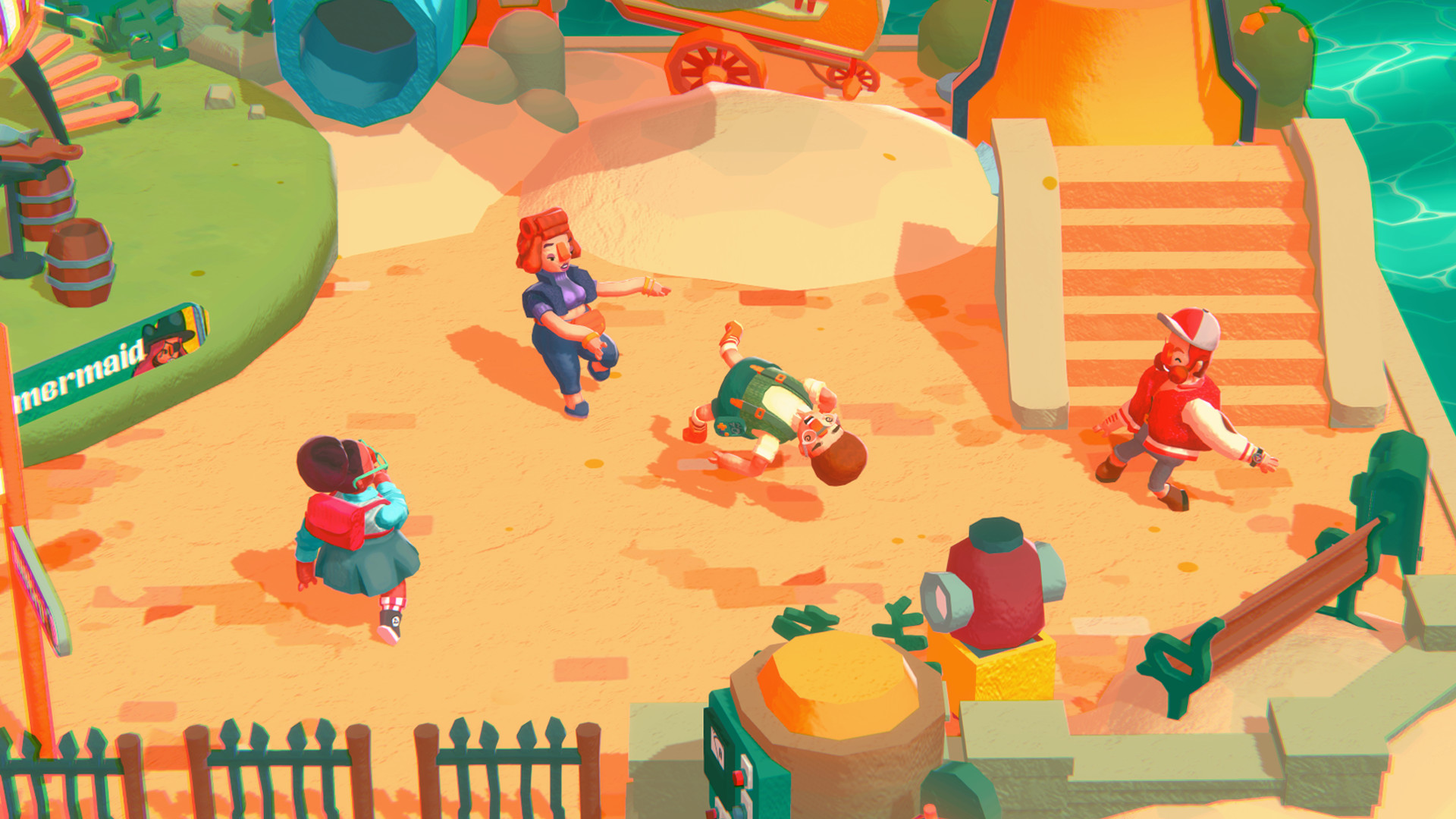 Скриншот из игры Push Your Family - 2