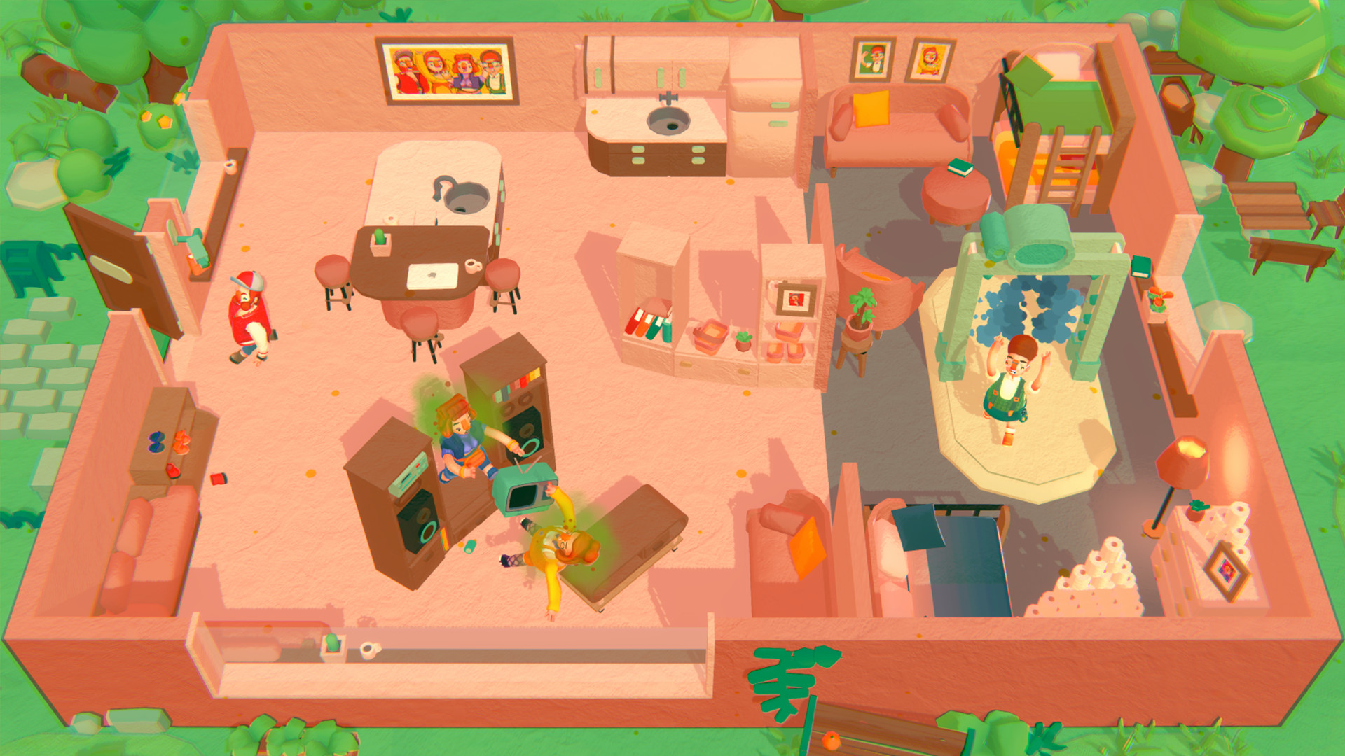 Скриншот из игры Push Your Family - 3