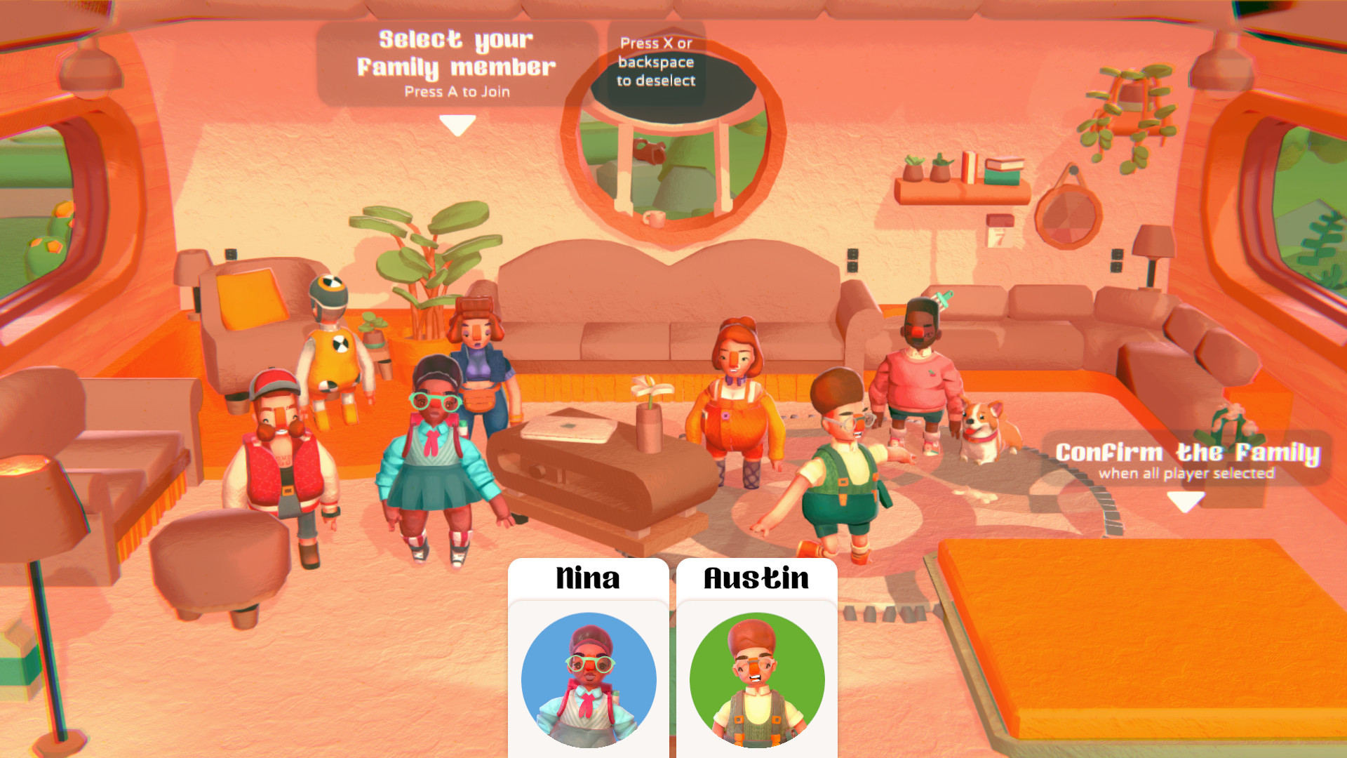 Скриншот из игры Push Your Family - 4