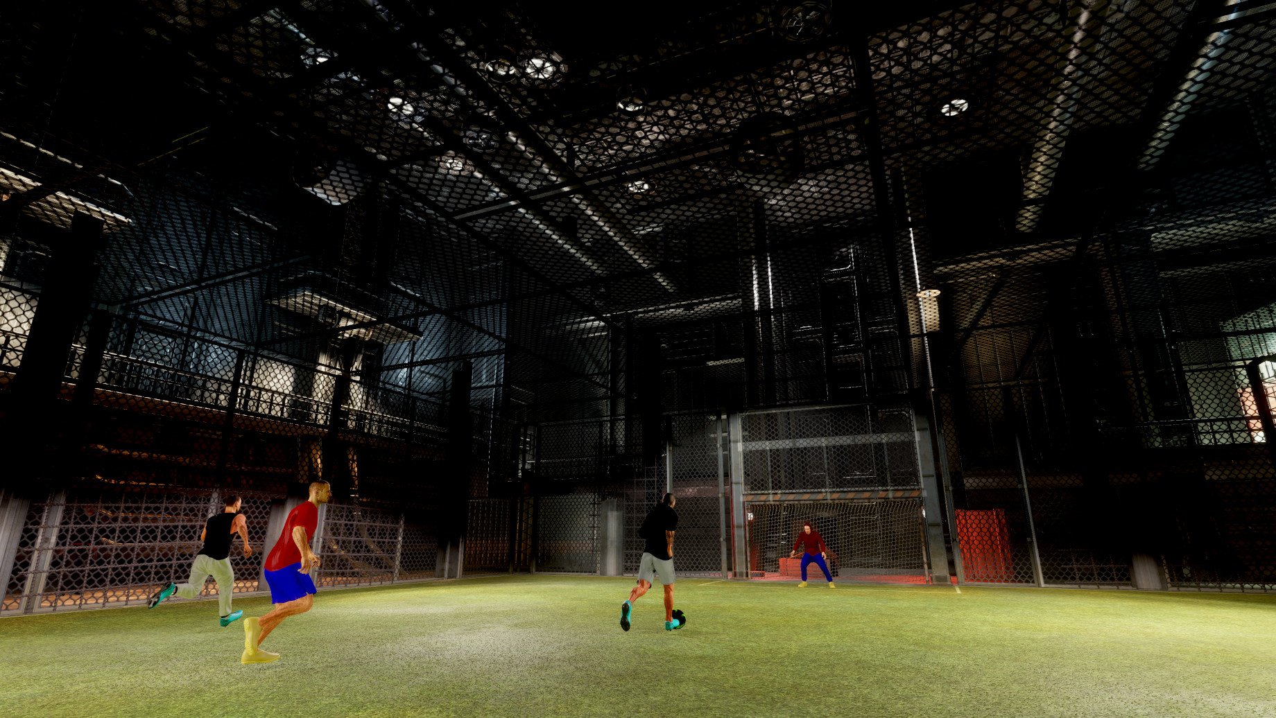 Скриншот из игры Metris Soccer - 1