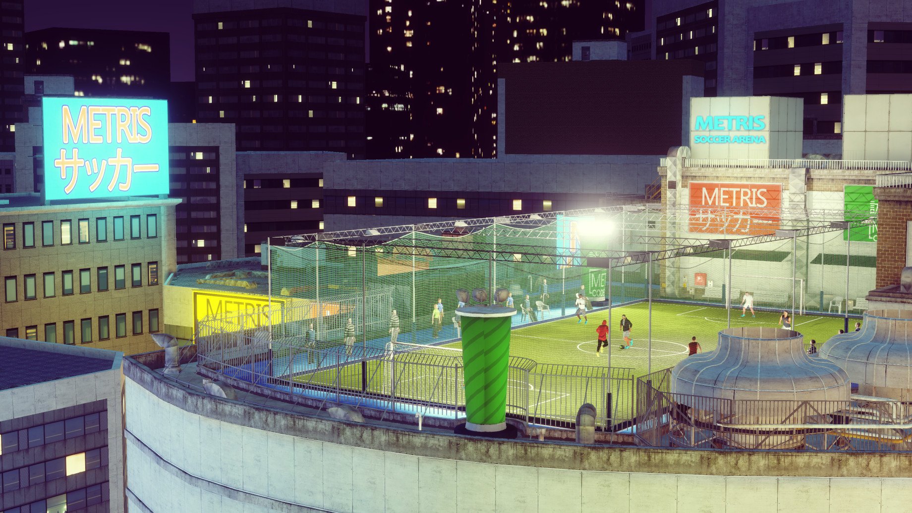 Скриншот из игры Metris Soccer - 6