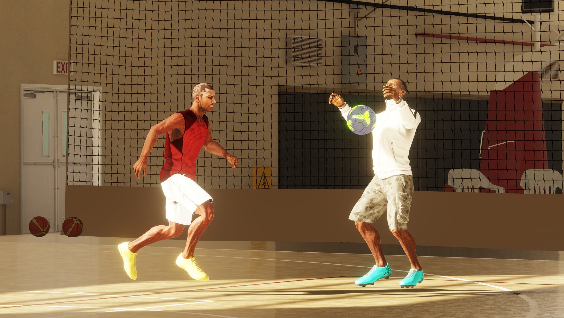 Скриншот из игры Metris Soccer - 10