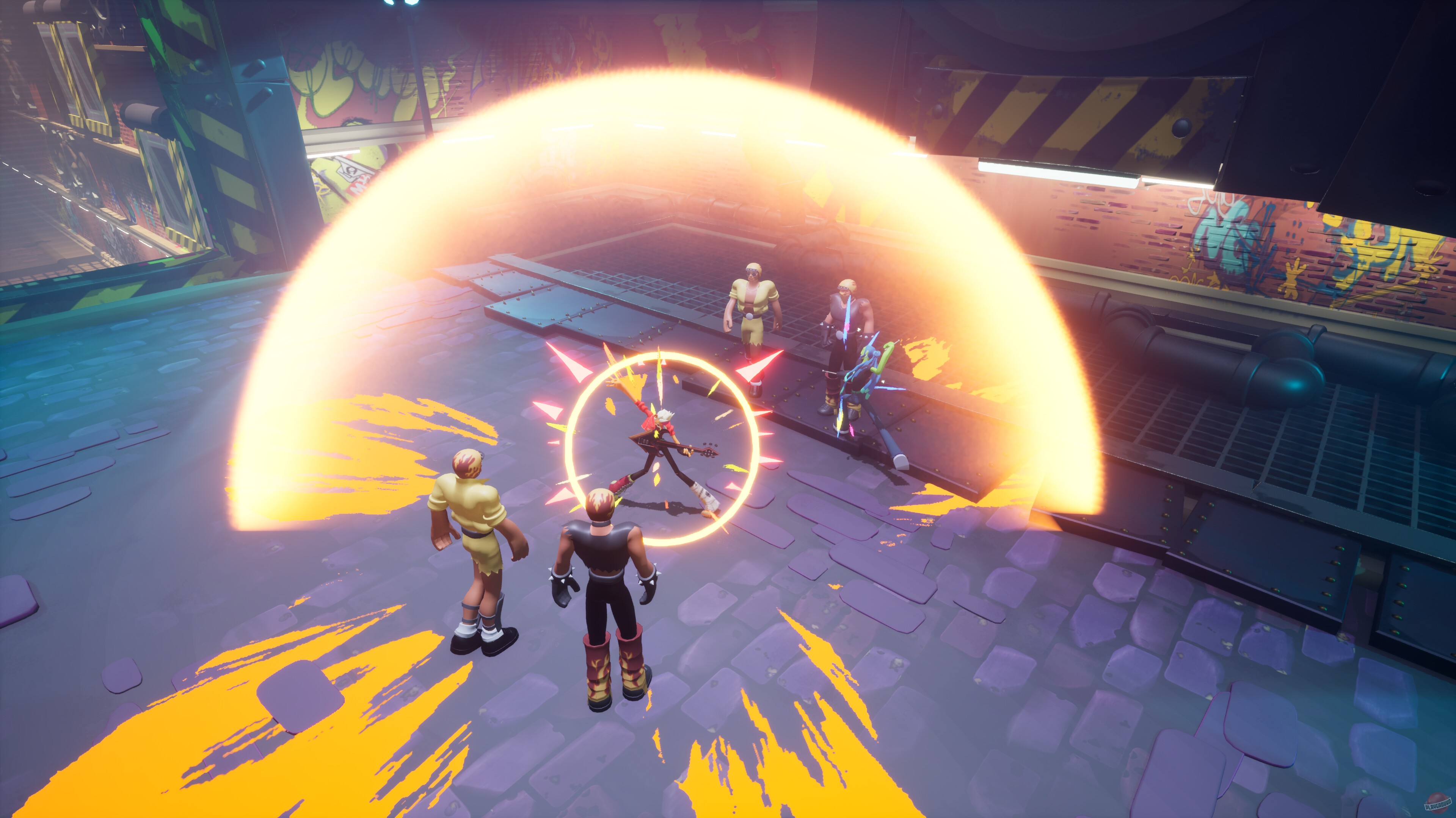 Скриншот из игры No Straight Roads 2 - 4