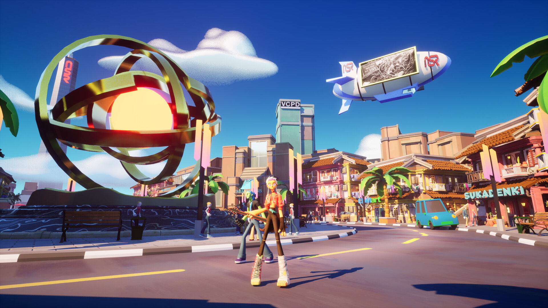 Скриншот из игры No Straight Roads 2 - 1