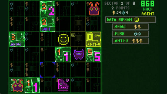 Скриншот из игры 868-HACK - 1