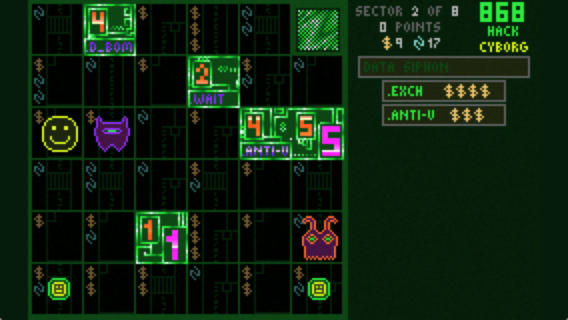 Скриншот из игры 868-HACK - 3