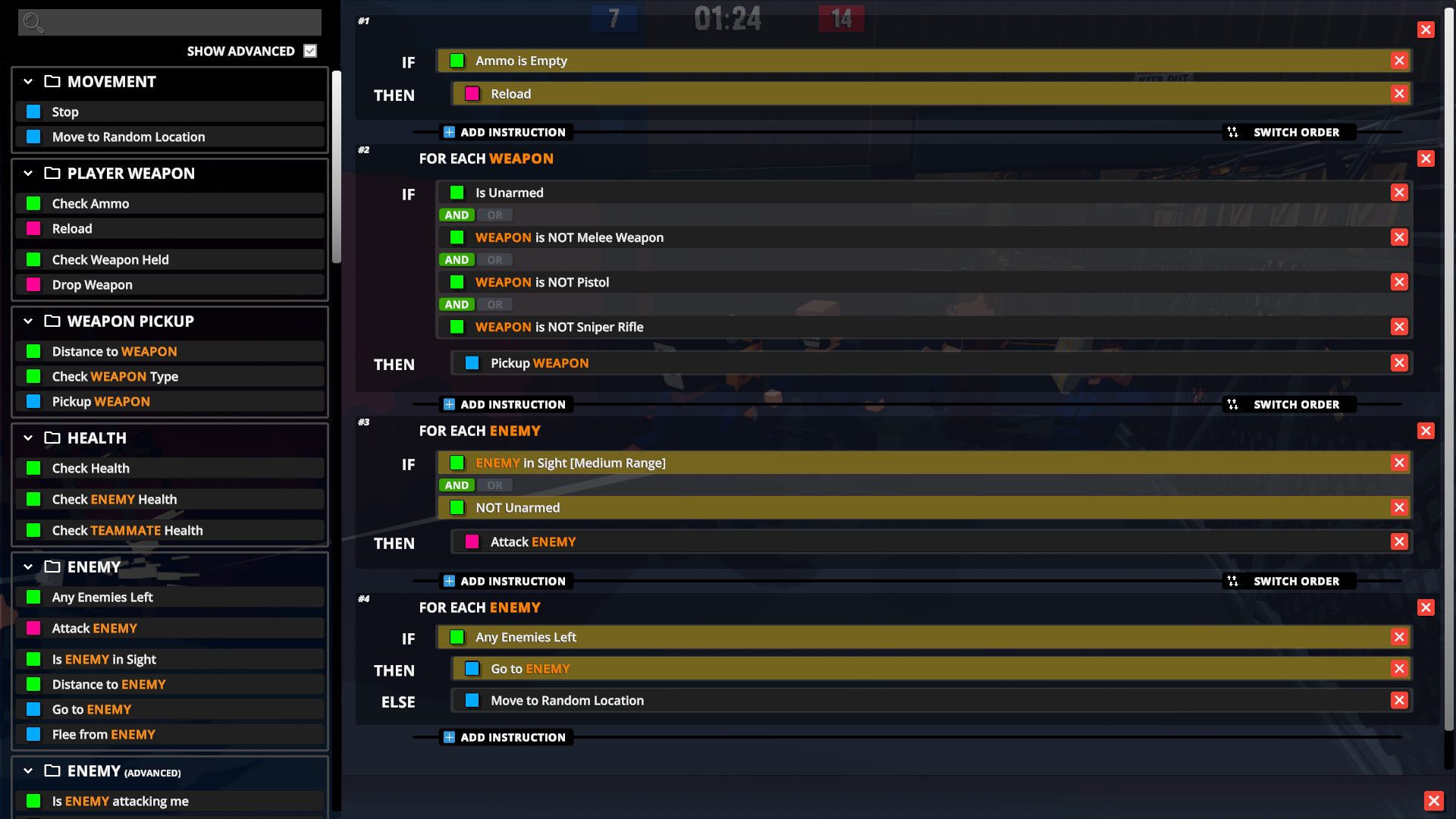Скриншот из игры DumbBots - 3