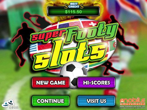 Скриншот из игры Super Footy Slots - 2